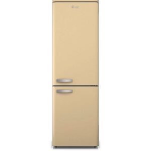 Swan SR11020CNE Retro Cream Fridge Freezer 304L
